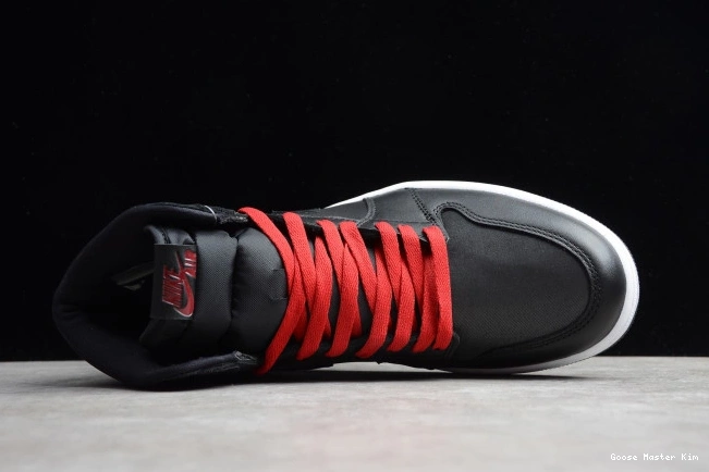 High OG Retro Air Jordan Black Satin 1 555088-060 0603